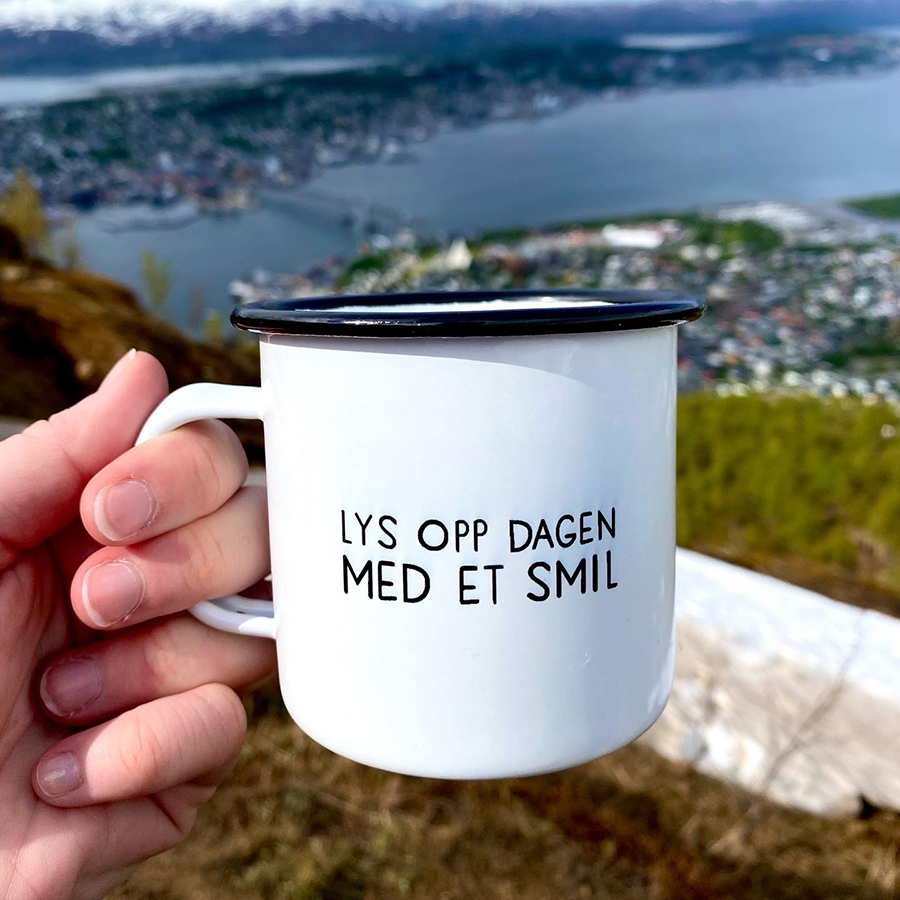 Emaljekopp Lys opp dagen