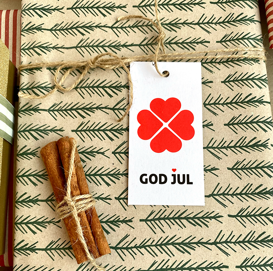 Gavelapp Julehjerter