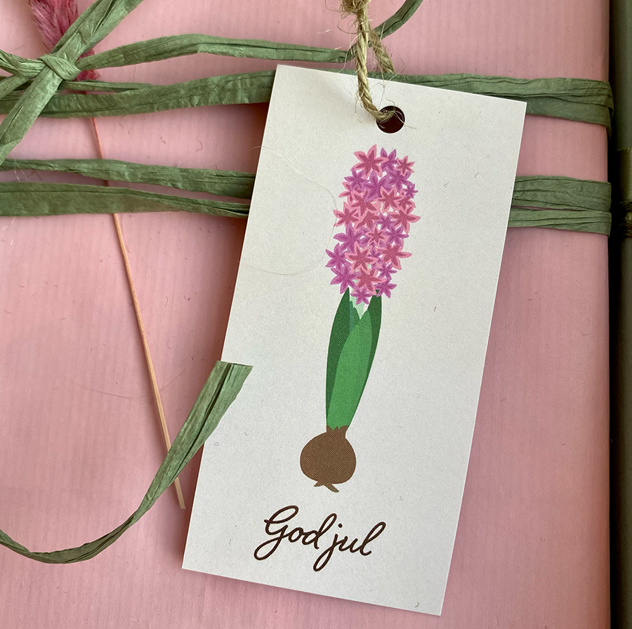 Gavelapp Rosa Svibel