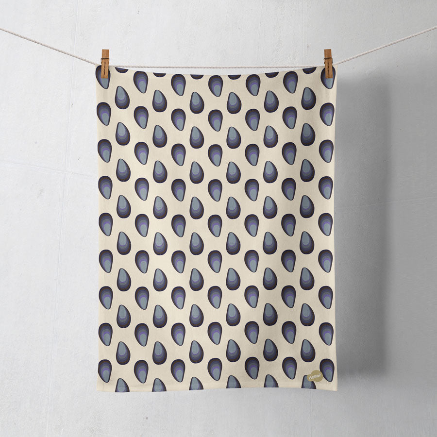 Kjøkkenhåndkle Blåskjell