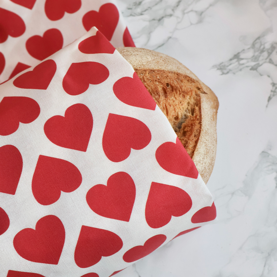 Kjøkkenhåndkle Hjerte hjerte