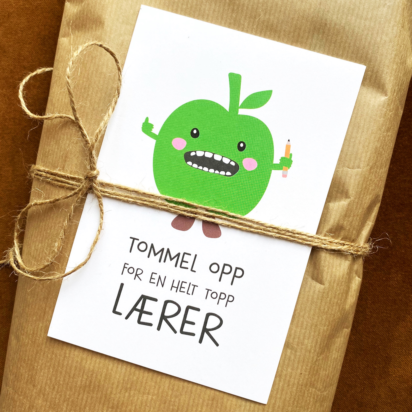 Kort Tommel opp for en topp lærer