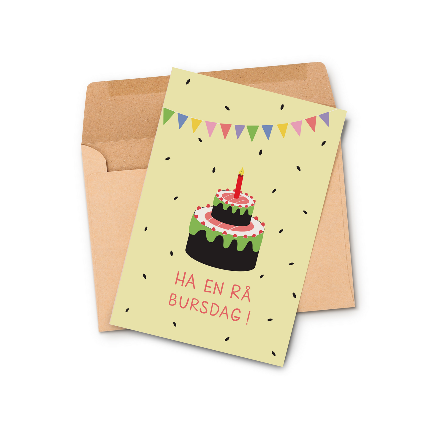 Kort Ha en rå bursdag!