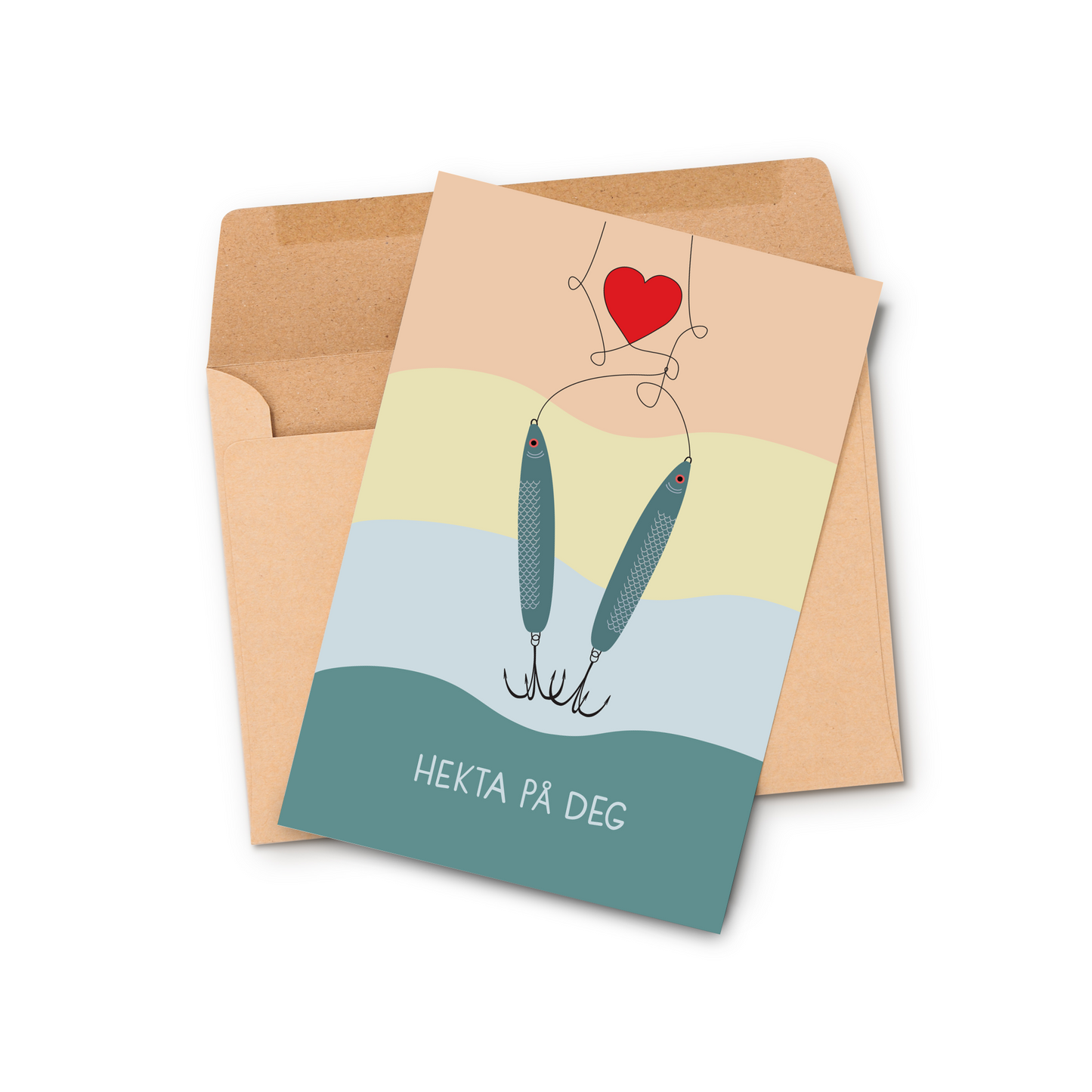 Kortpakke med 10 kort: Fesk og potedes