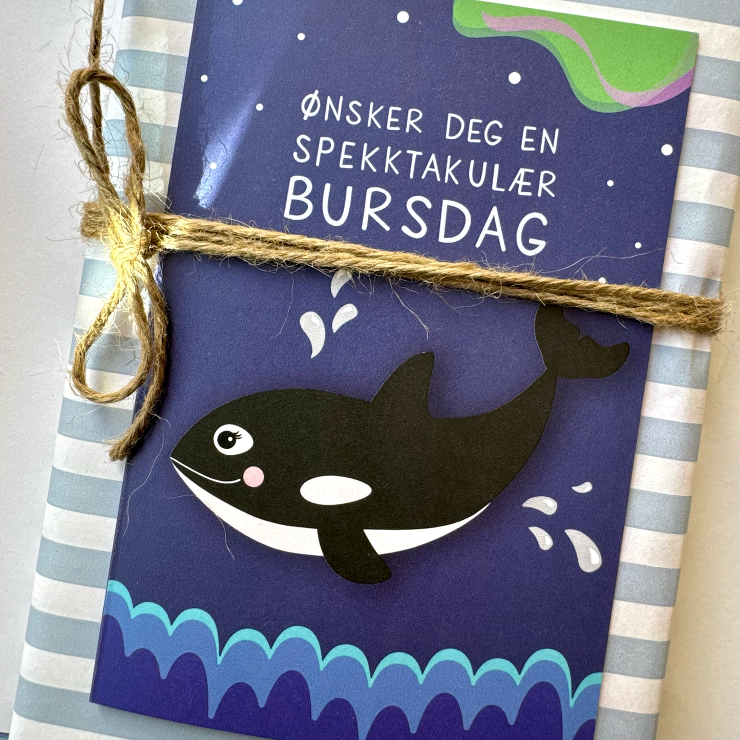 Kort Spekktakulær bursdag
