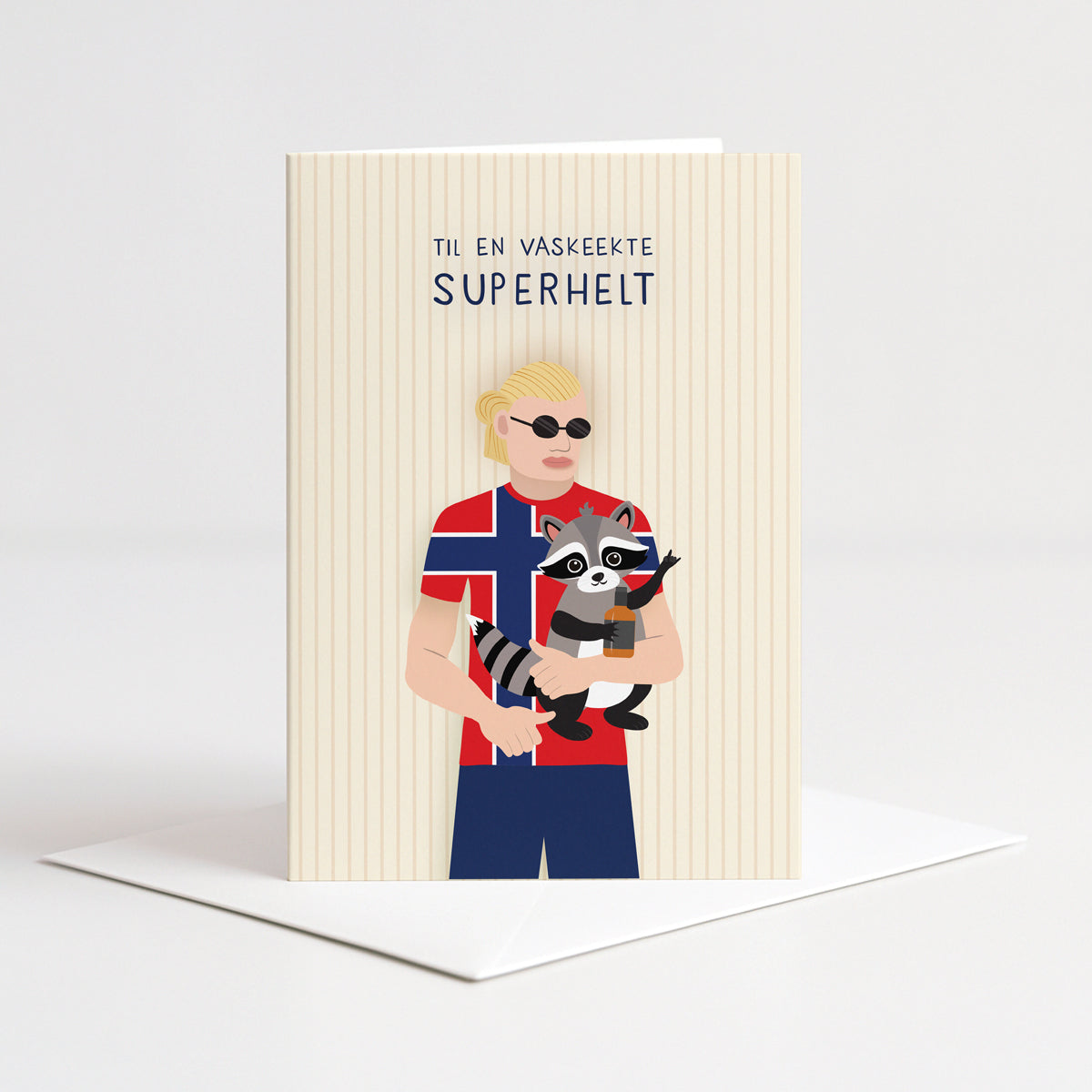 Kort Vaskeekte Superhelt