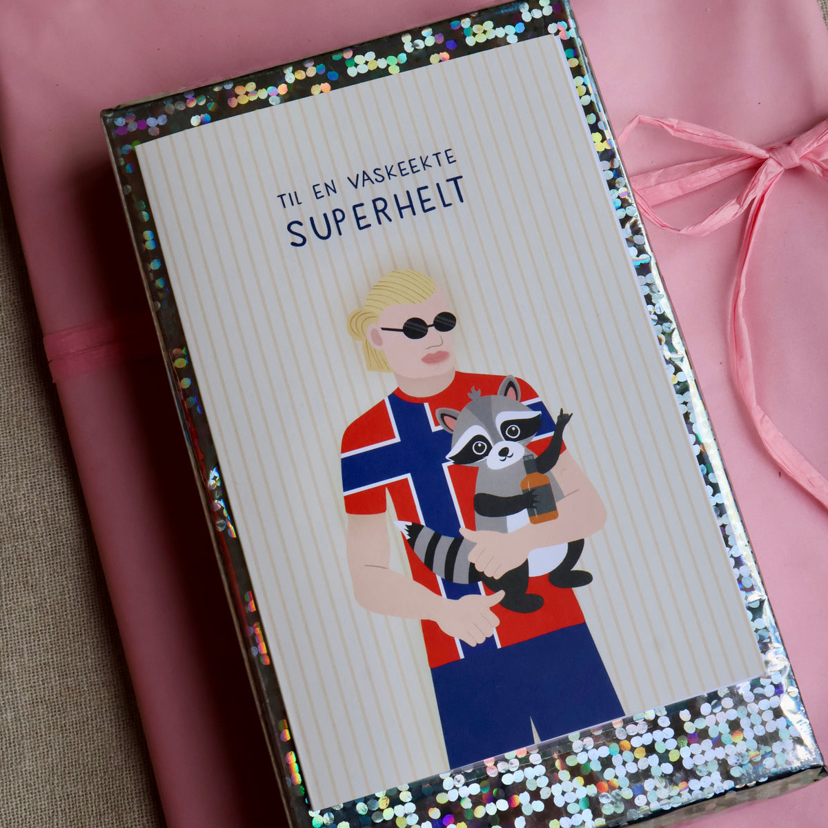 Kort Vaskeekte Superhelt