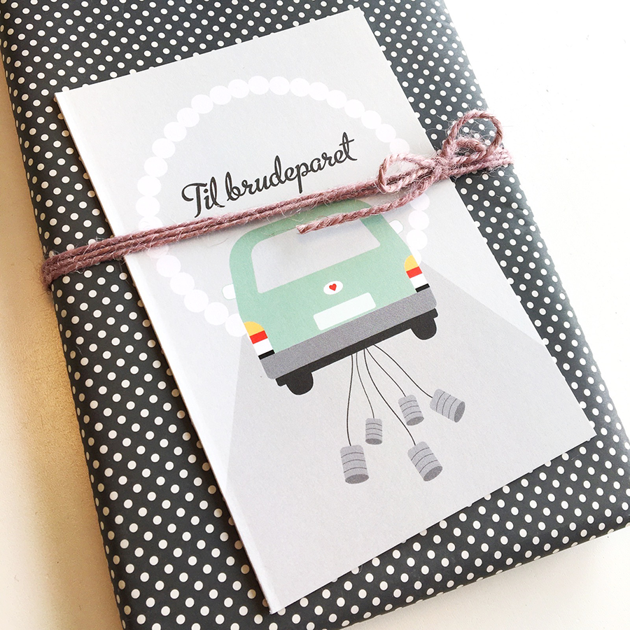 Kort Til brudeparet