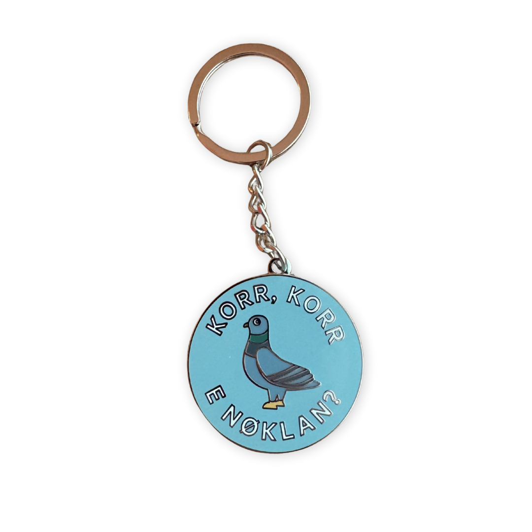 Nøkkelring Korr e nøklan Blå