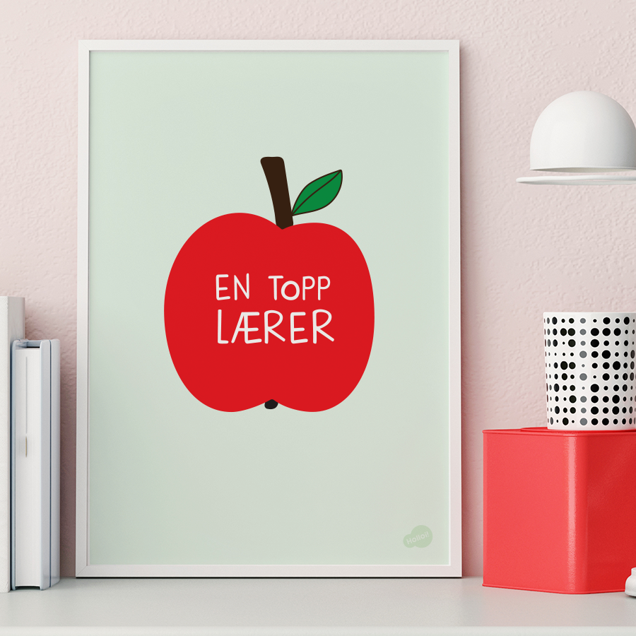 Plakat Topp lærer