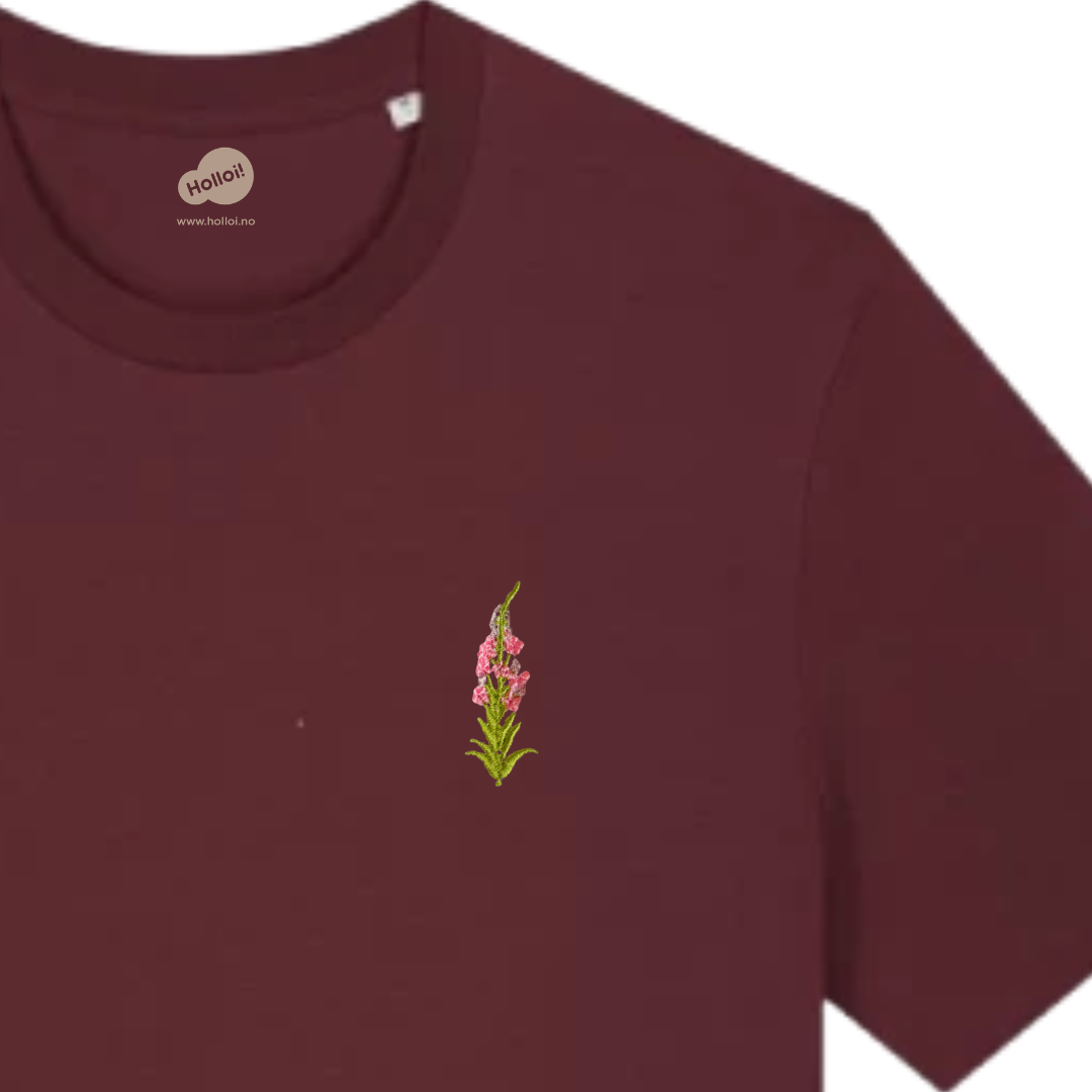 T-skjorte Geitrams Burgunder