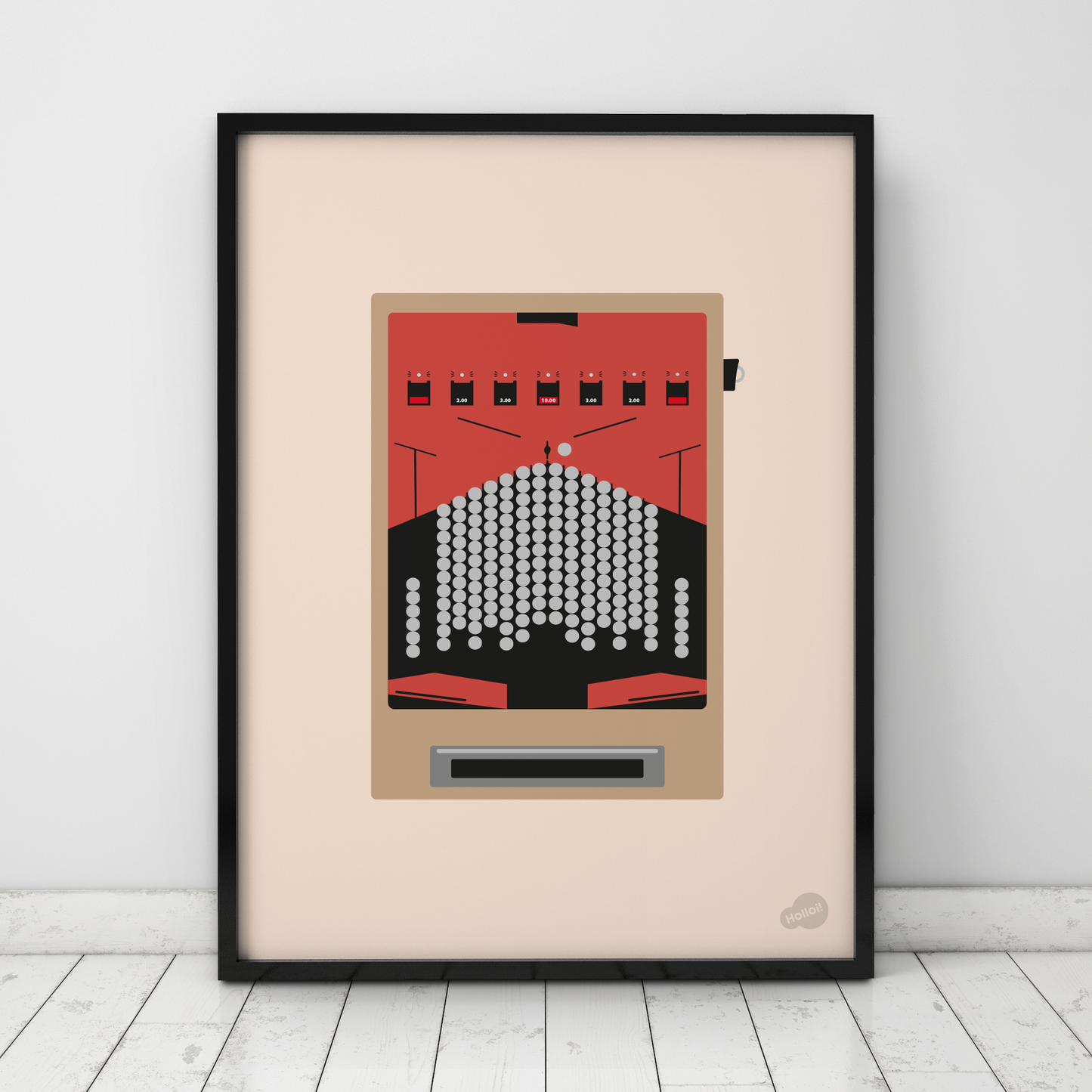 Plakat Vinnerlykke fersken