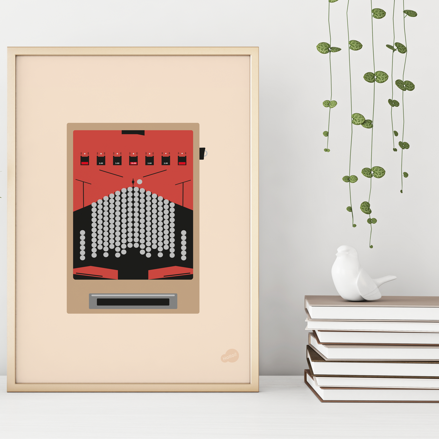 Plakat Vinnerlykke fersken