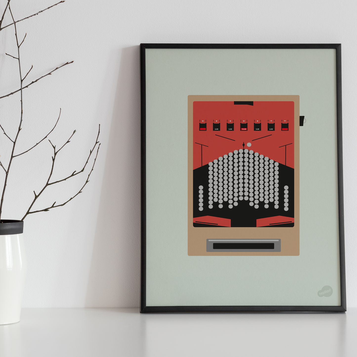 Plakat Vinnerlykke mint