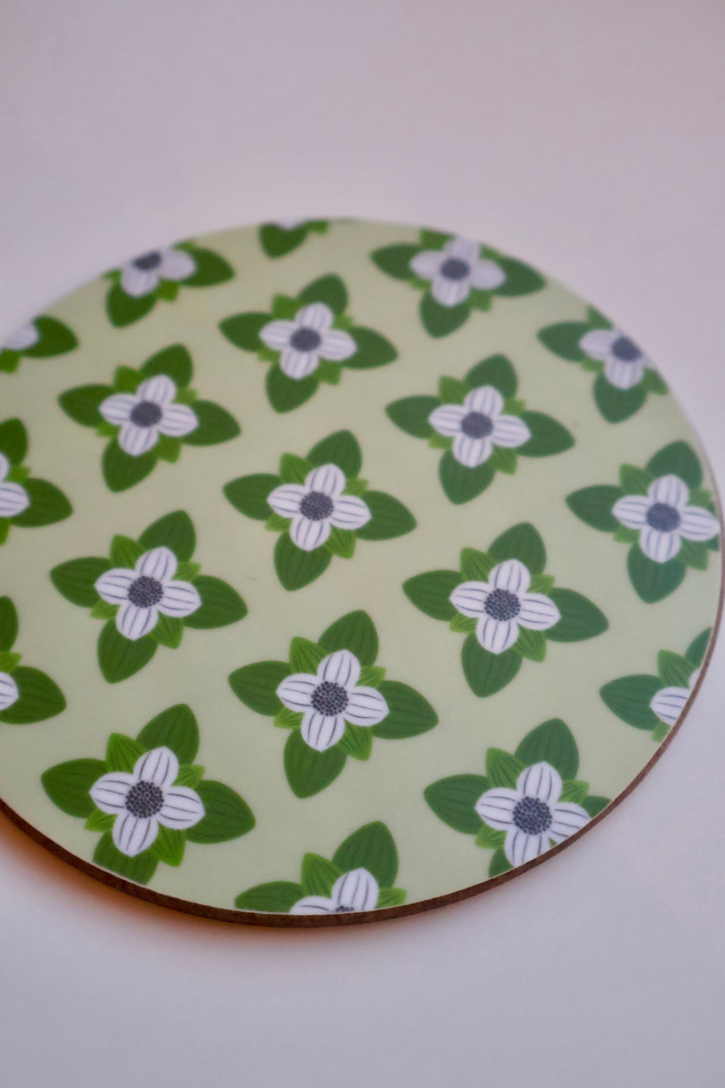 Glassunderlag Kaffeblomst