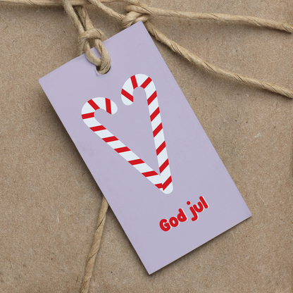 Pakke med gavelapper JUL: Julesnæks