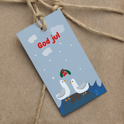 Pakke med gavelapper JUL: Julesnæks