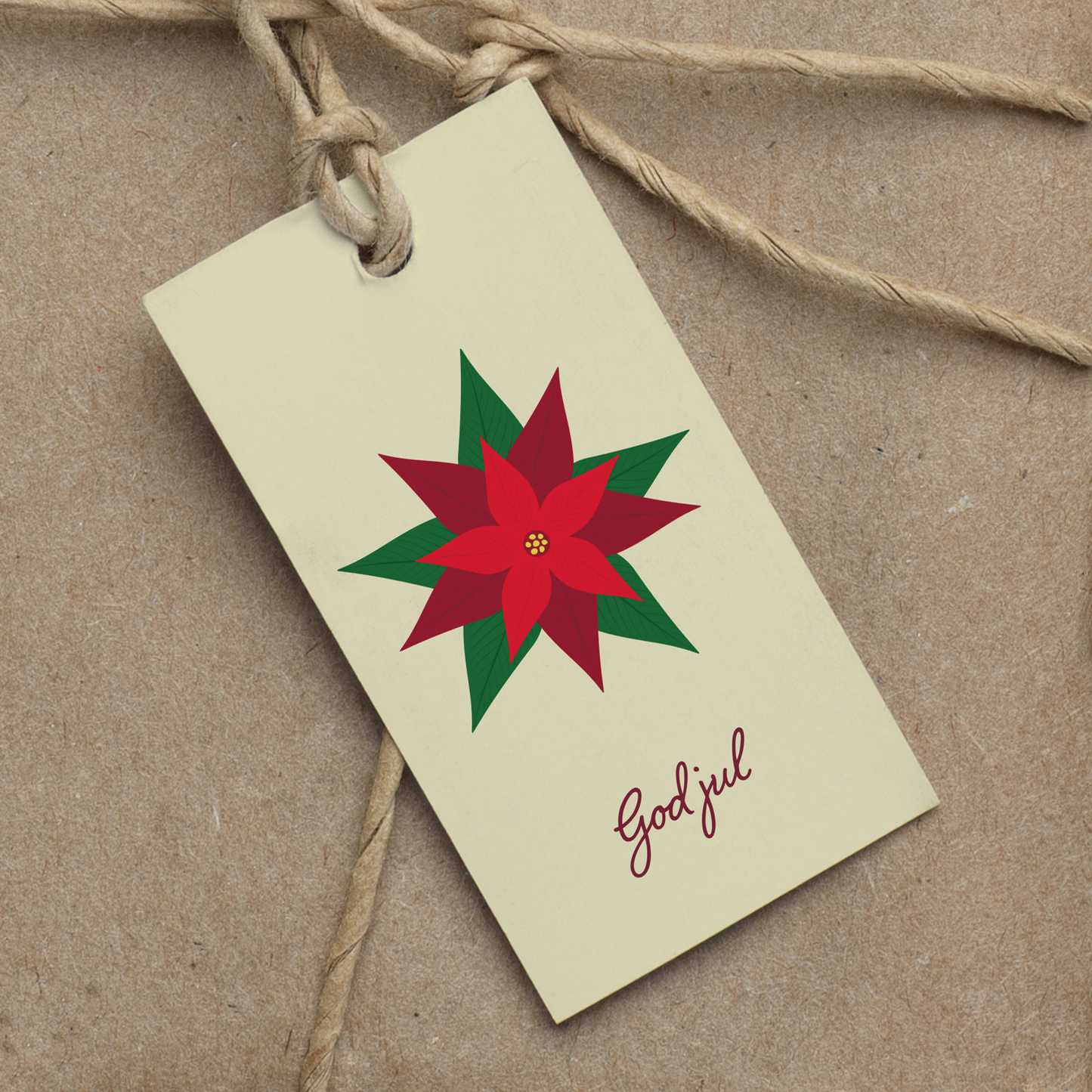 Pakke med gavelapper JUL: Julesnæks