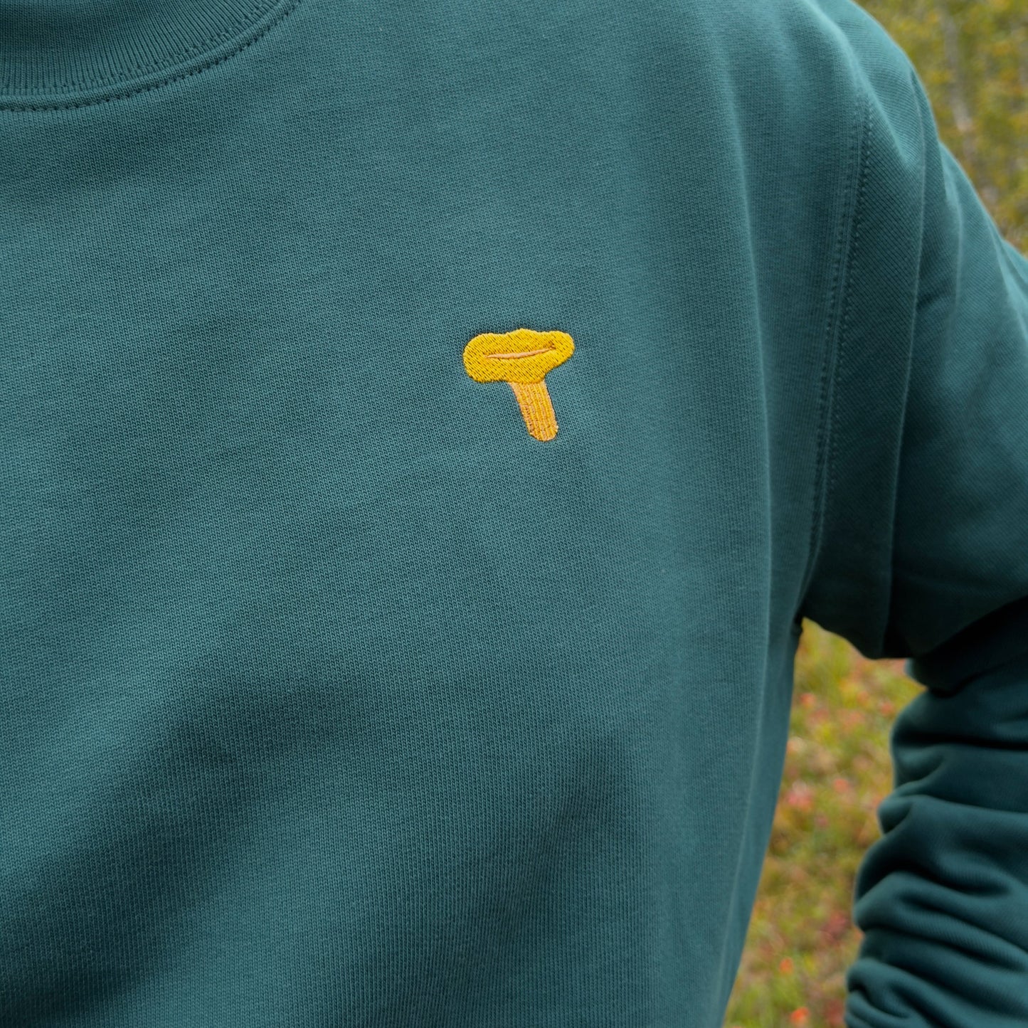 Genser Kantarell Flaskegrønn
