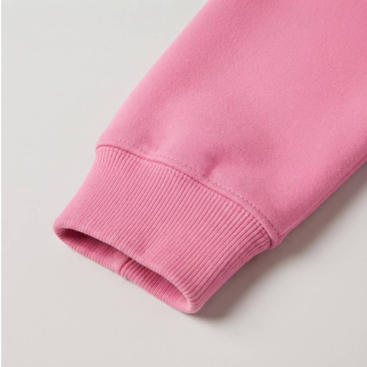 Genser Vaffelhjerte Rosa