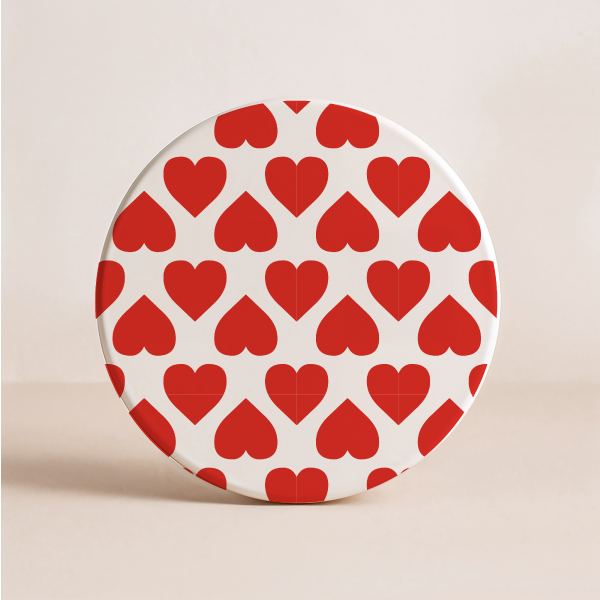 Glassunderlag Hjerte hjerte