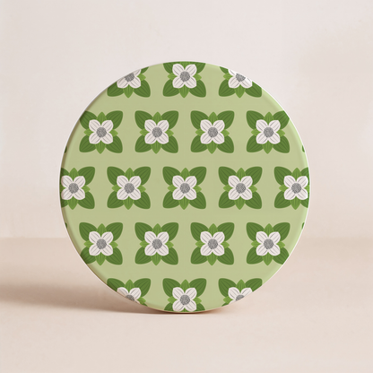 Glassunderlag Kaffeblomst