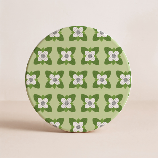 Glassunderlag Kaffeblomst