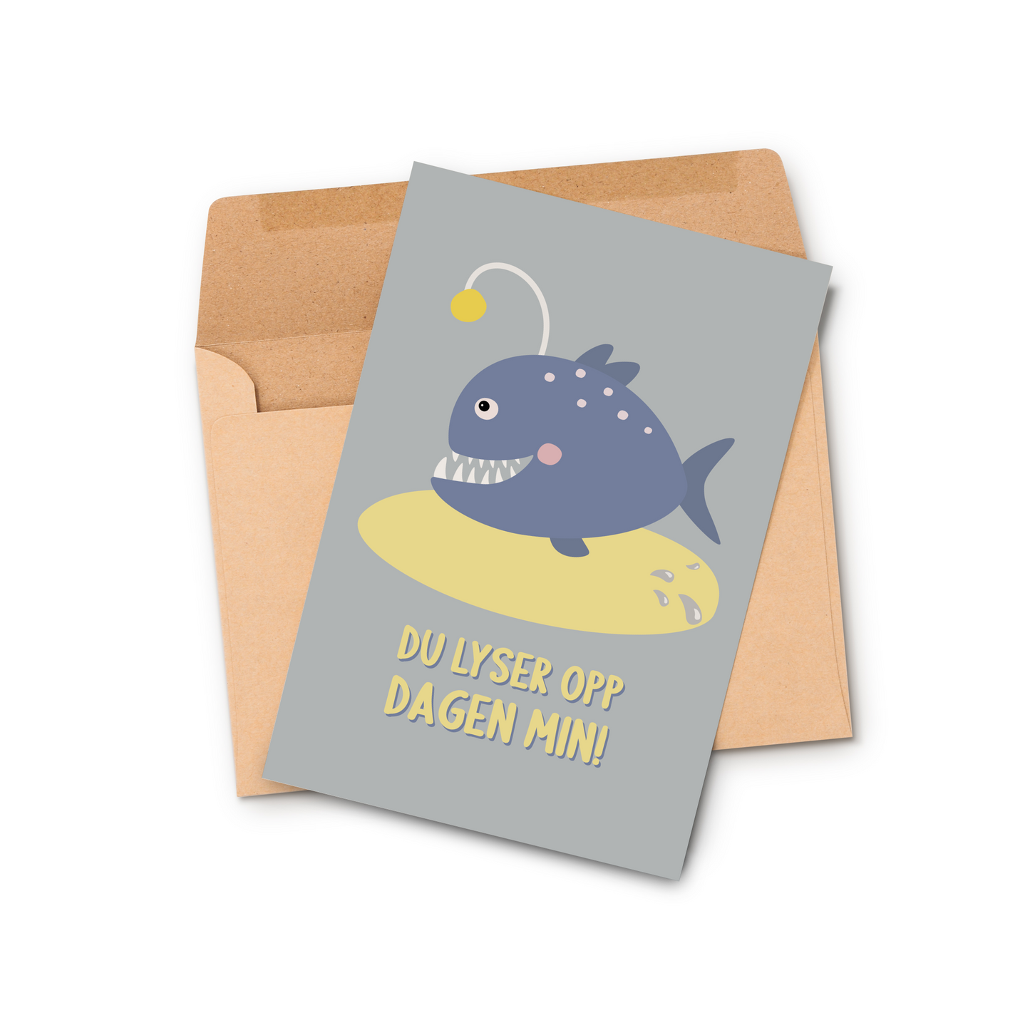 Kortpakke med 10 kort: Fesk og potedes