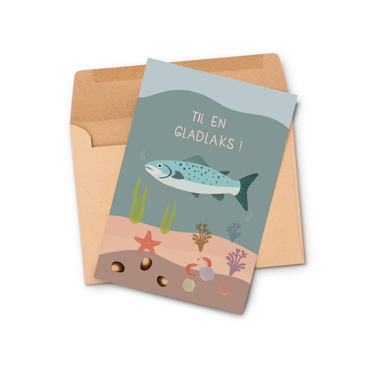 Kortpakke med 10 kort: En god miks