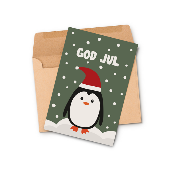Kortpakke med 10 kort: Jul