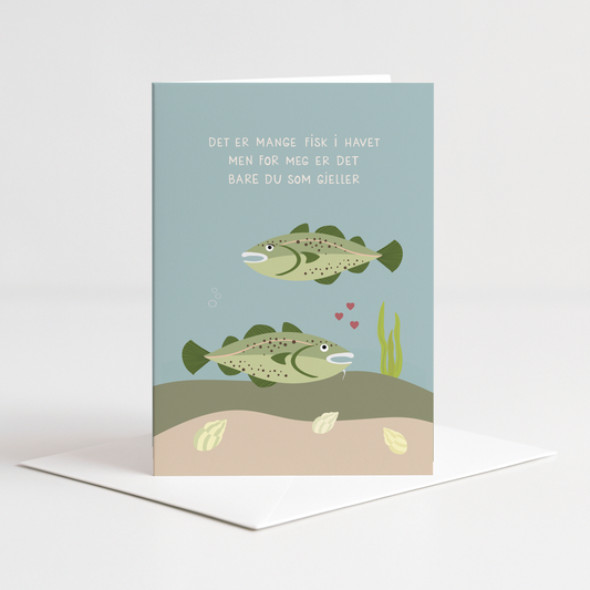 Kort Bare du som gjeller