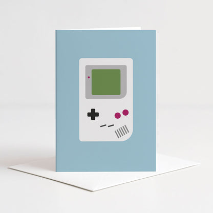 Kort GAME BOY blå