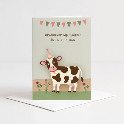 Kort Gratulerer mø dagen