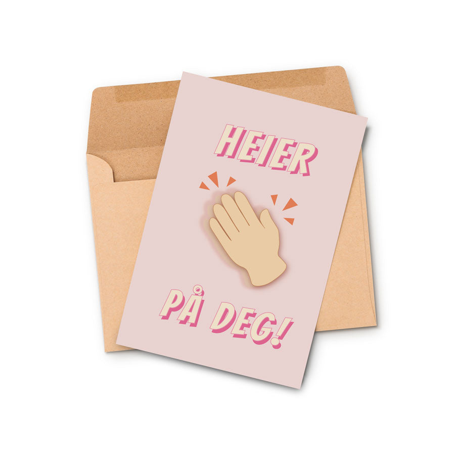 Kortpakke med 10 kort: Passer til det meste