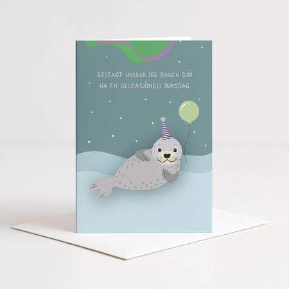 Kort Selsasjonell bursdag