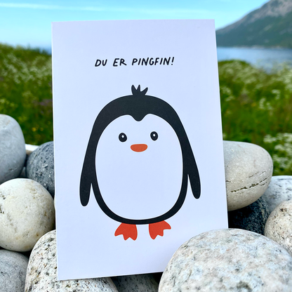 Kort Du er pingfin