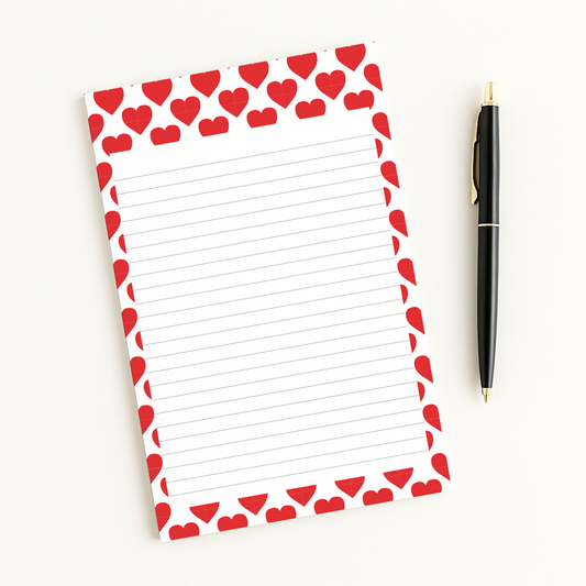 Notatblokk Hjerter