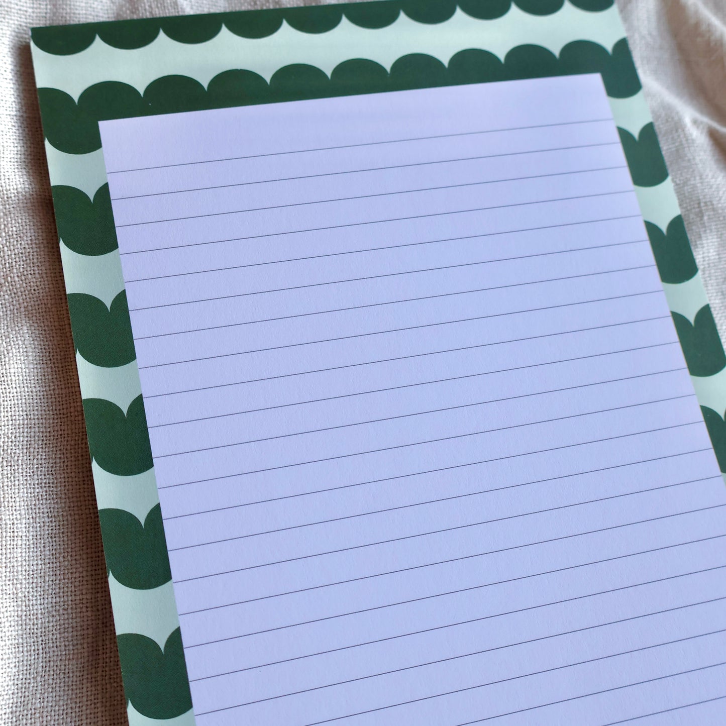 Notatblokk Skrue Grønn