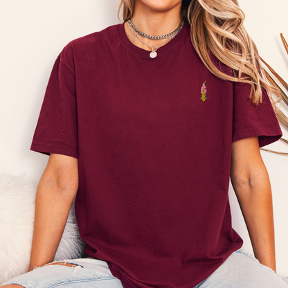 T-skjorte Geitrams Burgunder