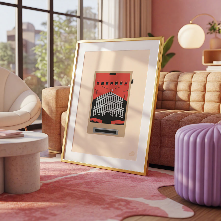 Plakat Vinnerlykke fersken