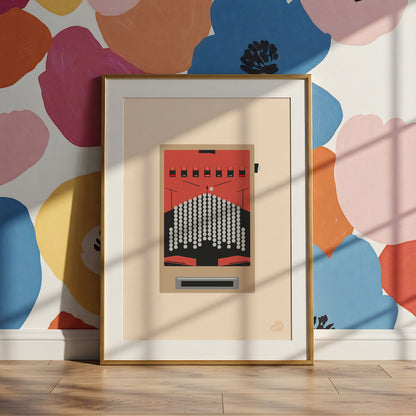 Plakat Vinnerlykke fersken