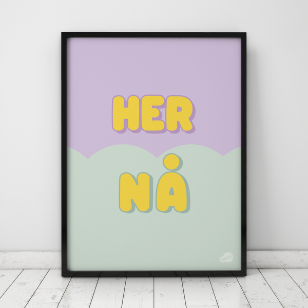 Poster Her Nå