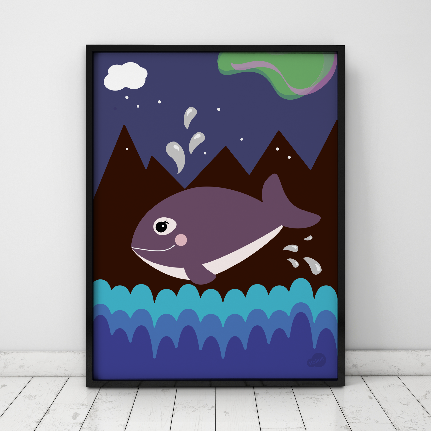 Poster Aurora Borehvalis