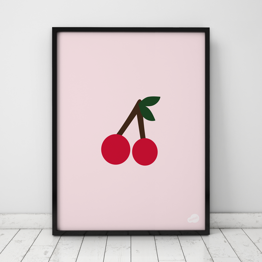 Plakat Kirsebær
