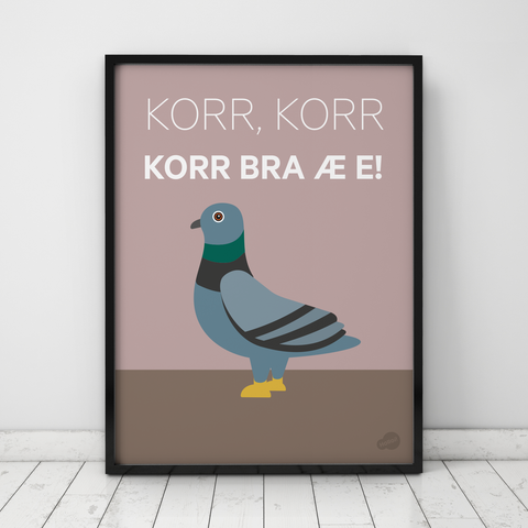 Poster KORR bra du e!