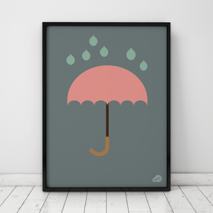 Poster Paraplyen