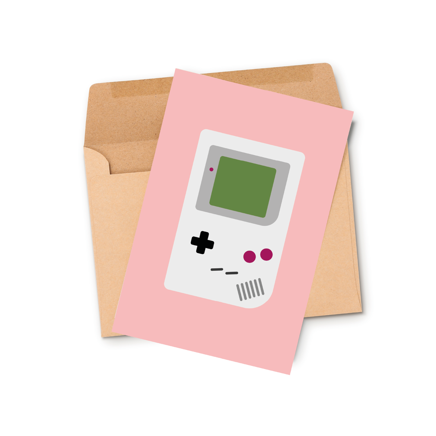 Kort GAME BOY rosa