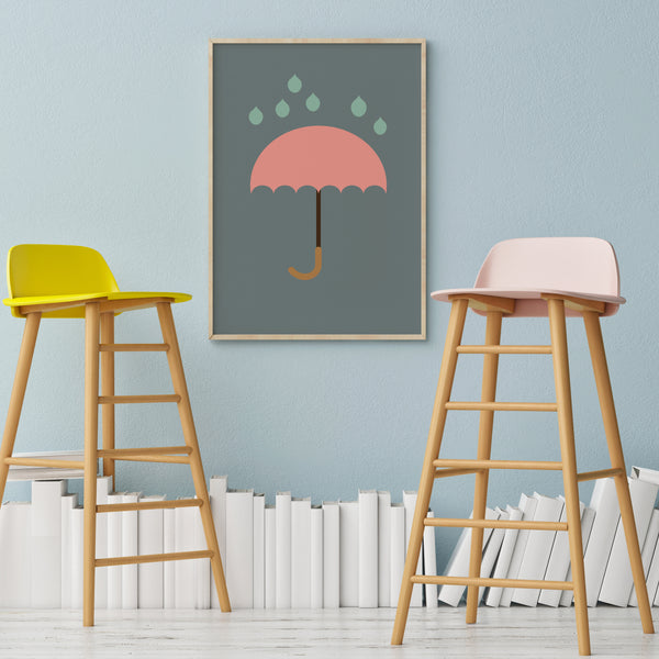 Poster Paraplyen